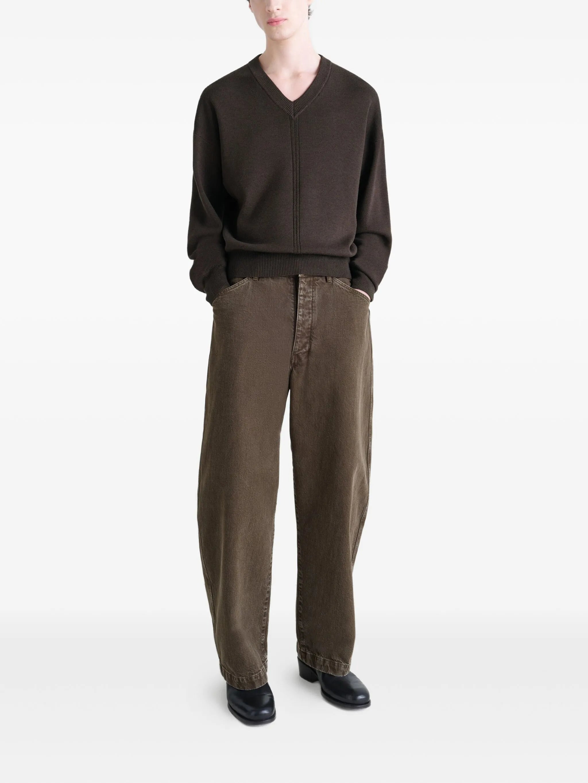 Lemaire V-neck Sweater - 2