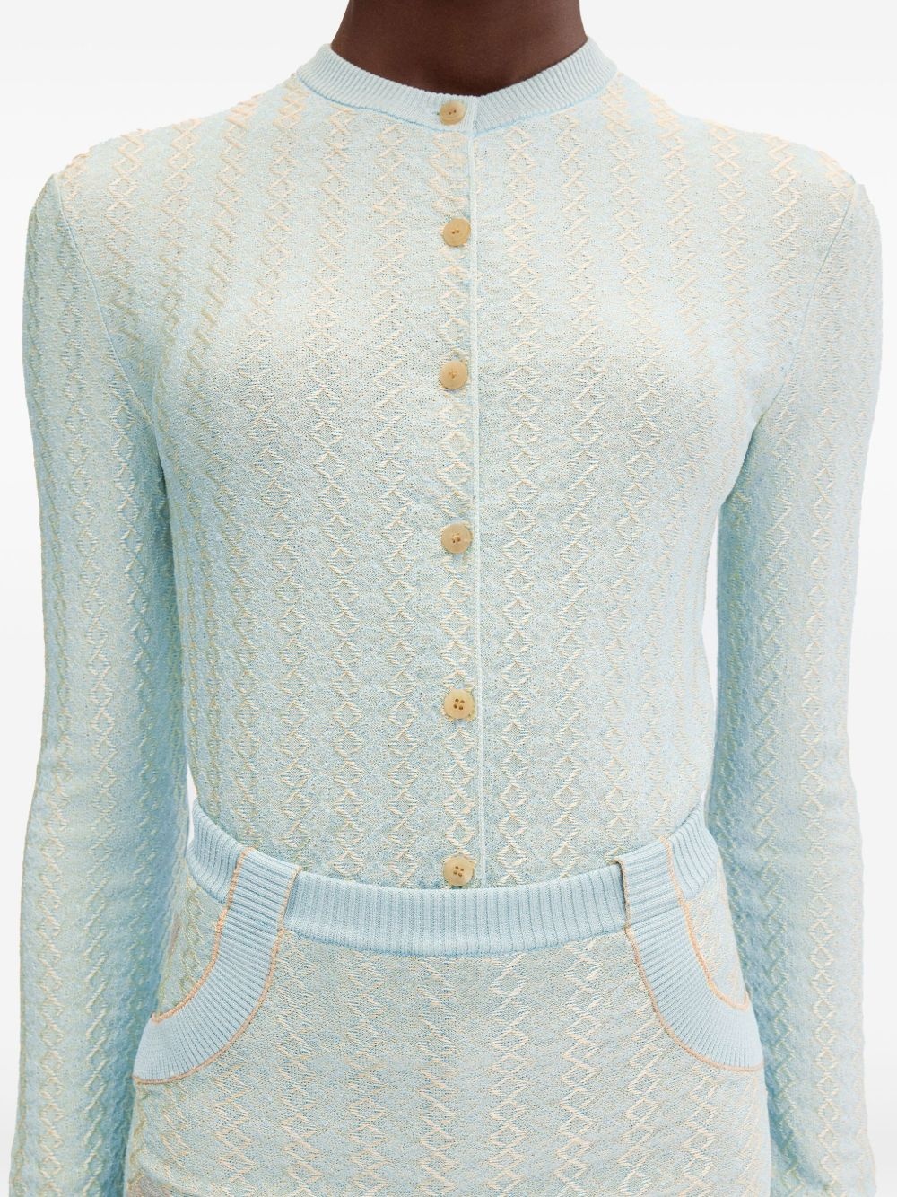 button-up cardigan - 6