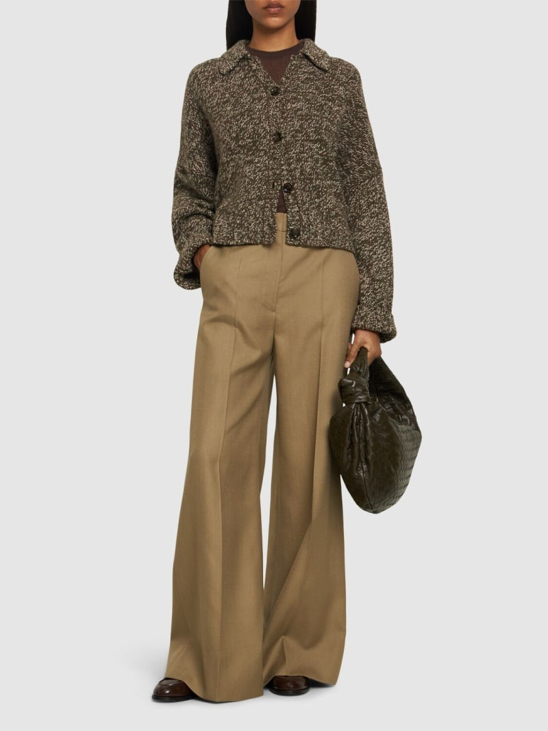 Aspesi Wool blend knit cardigan outlook