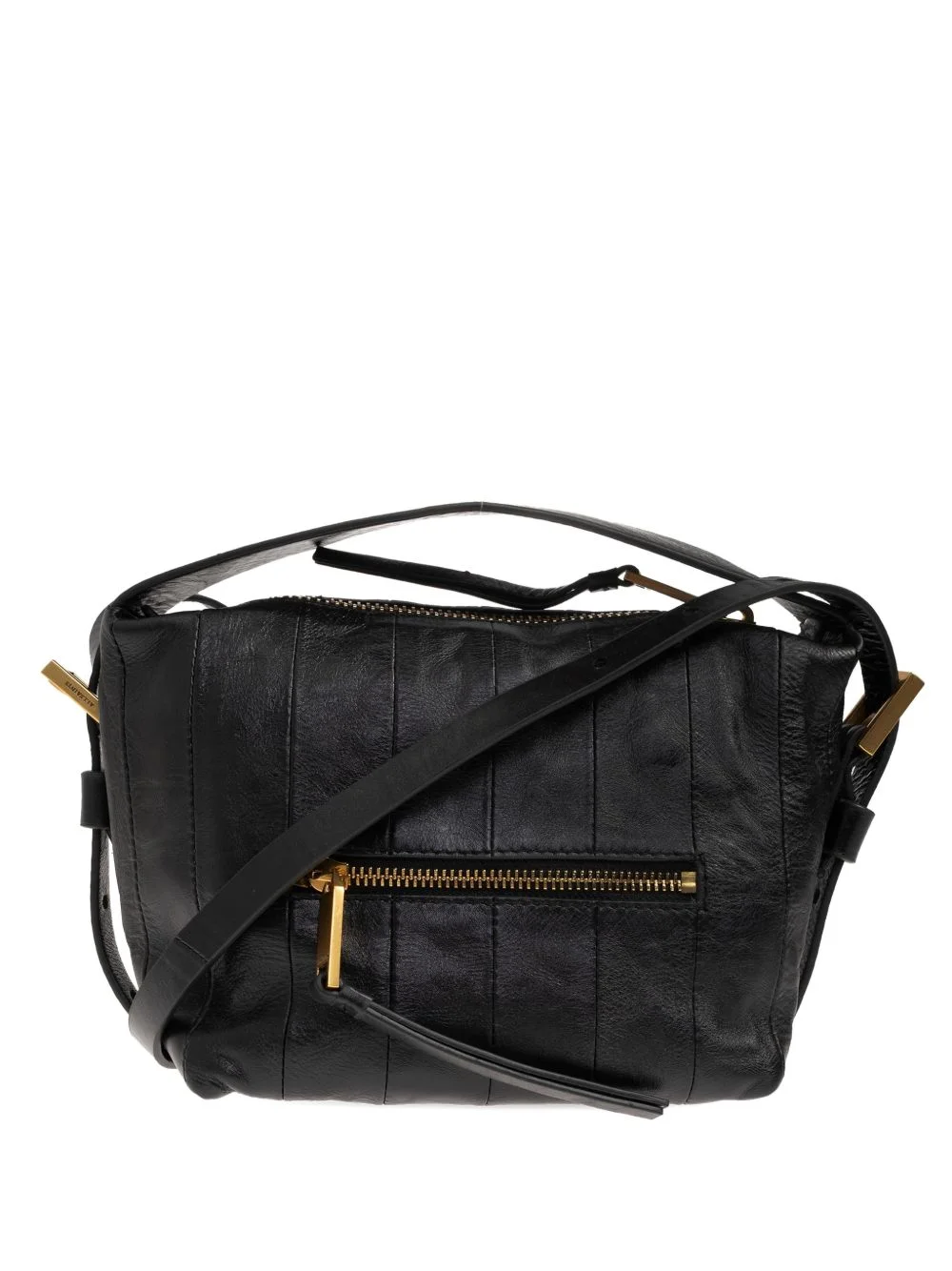 zip detail tote bag - 1