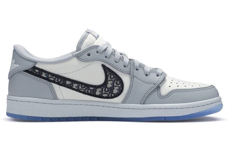 Dior x Air Jordan 1 Low 'White Grey' CN8608-002 - 2