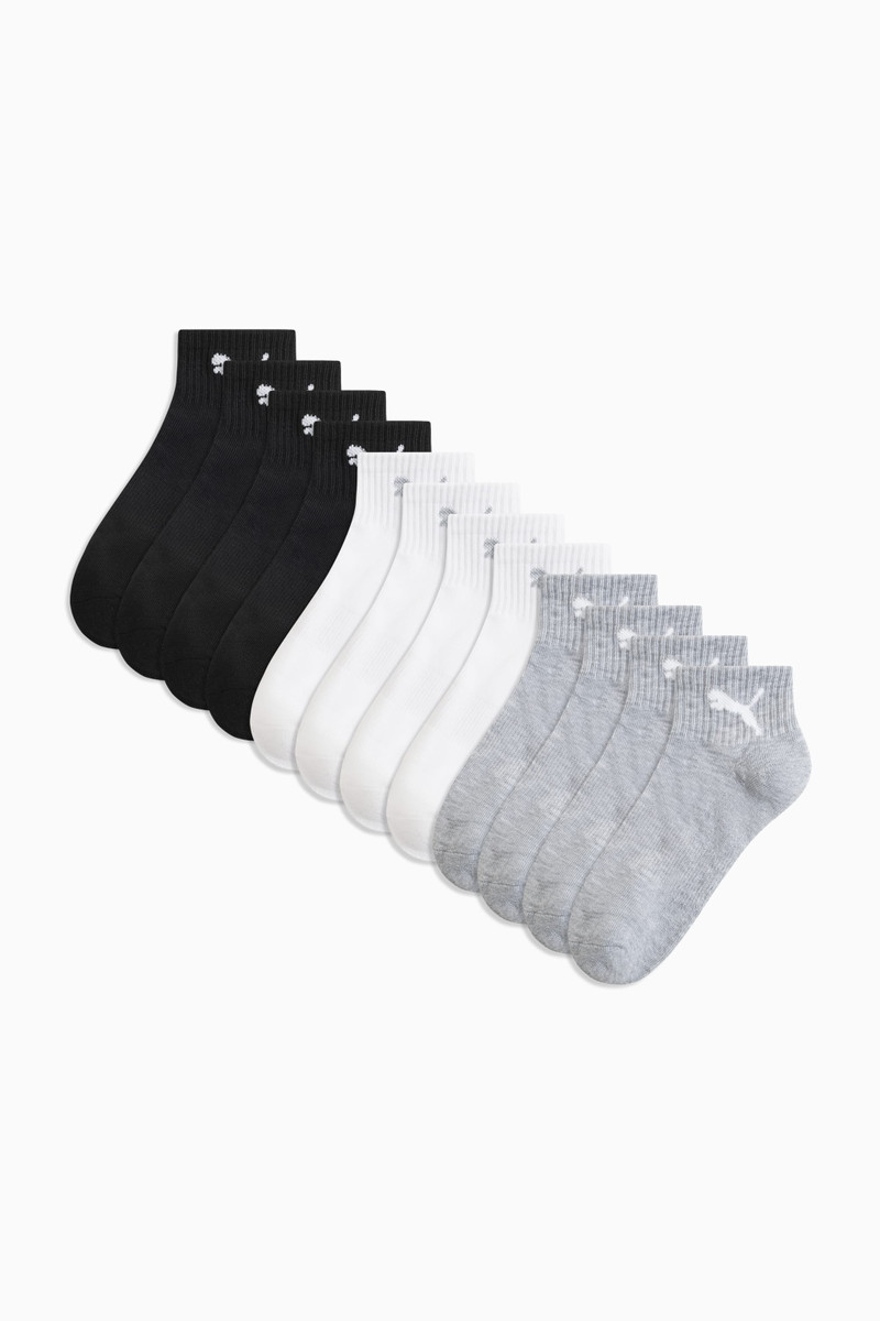 PUMA Women's Quarter Crew Socks (6 Pairs) 1