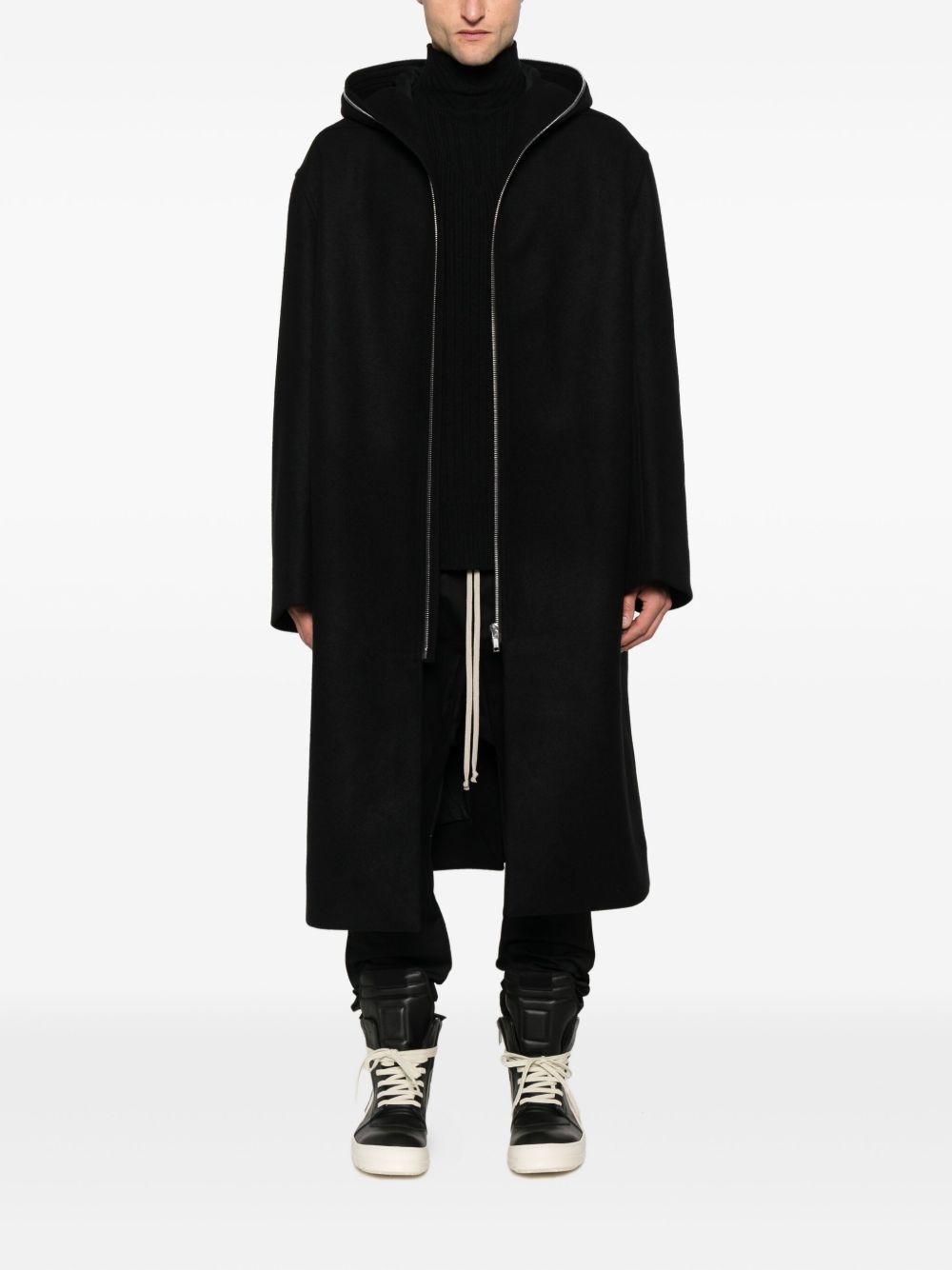 hooded raincoat - 2