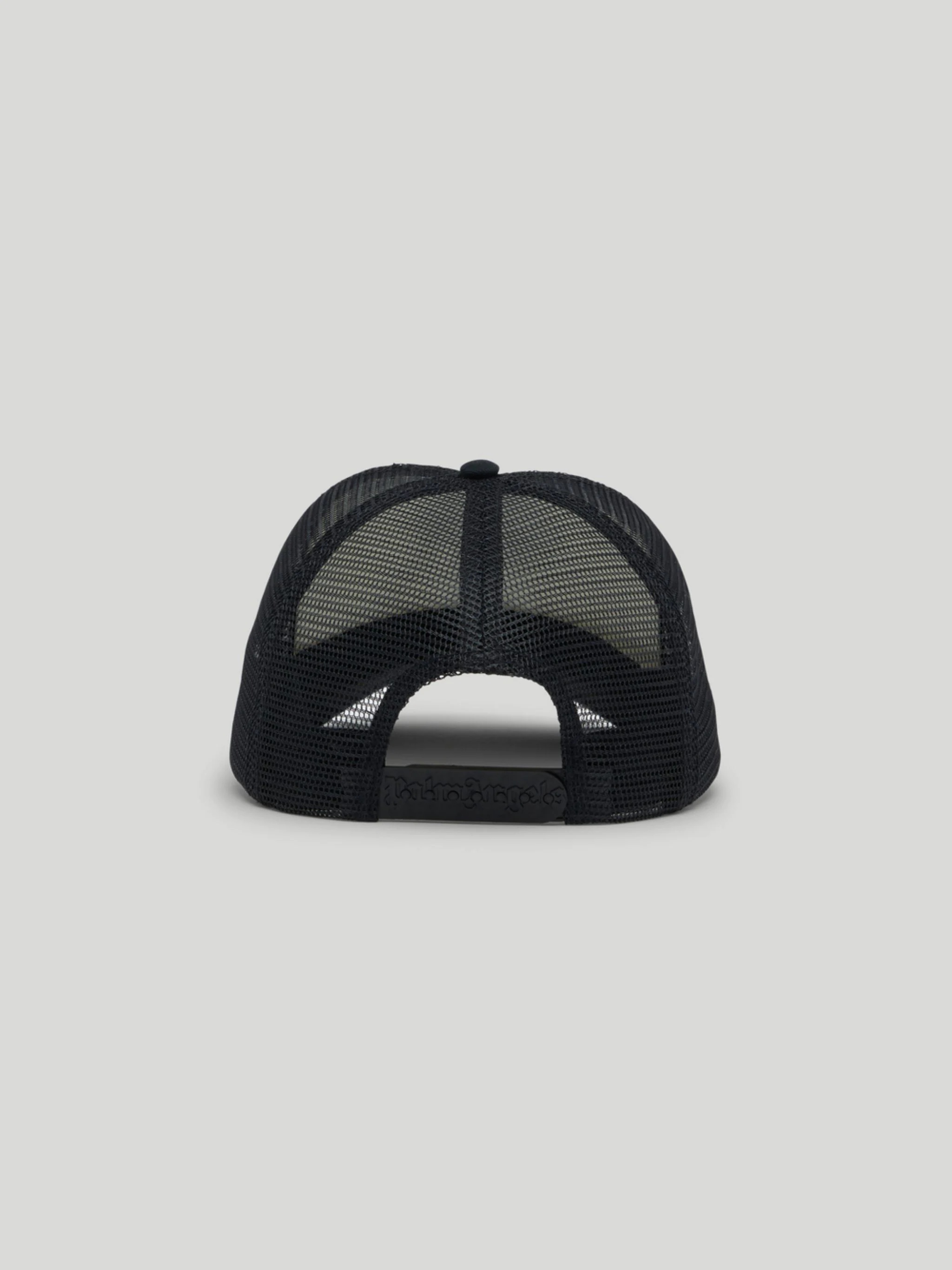 BLACK PALM TRUCKER HAT - 3