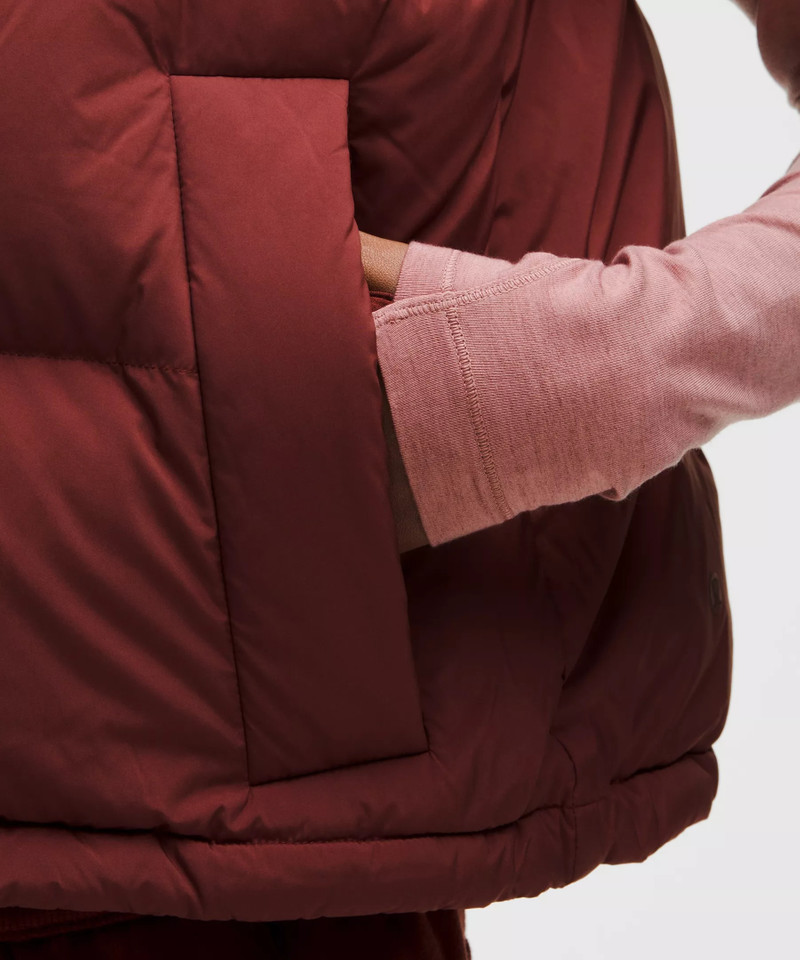 Wunder Puff 600-Down-Fill Cropped Vest 5