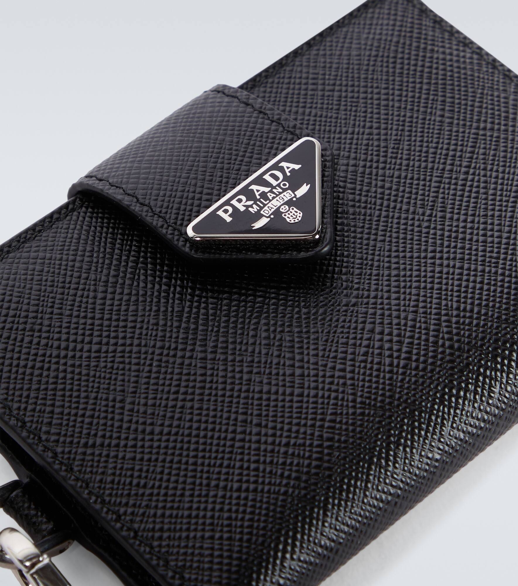 Saffiano leather cardholder - 4