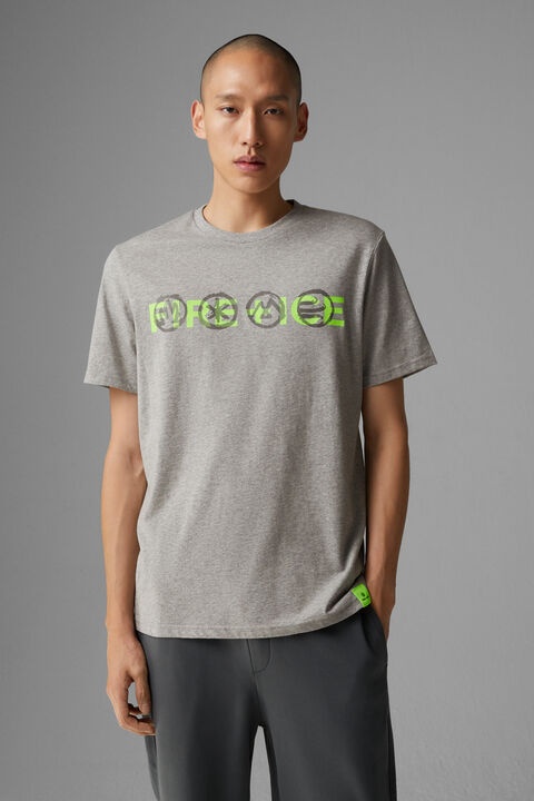 Vito T-shirt in Gray melange - 2