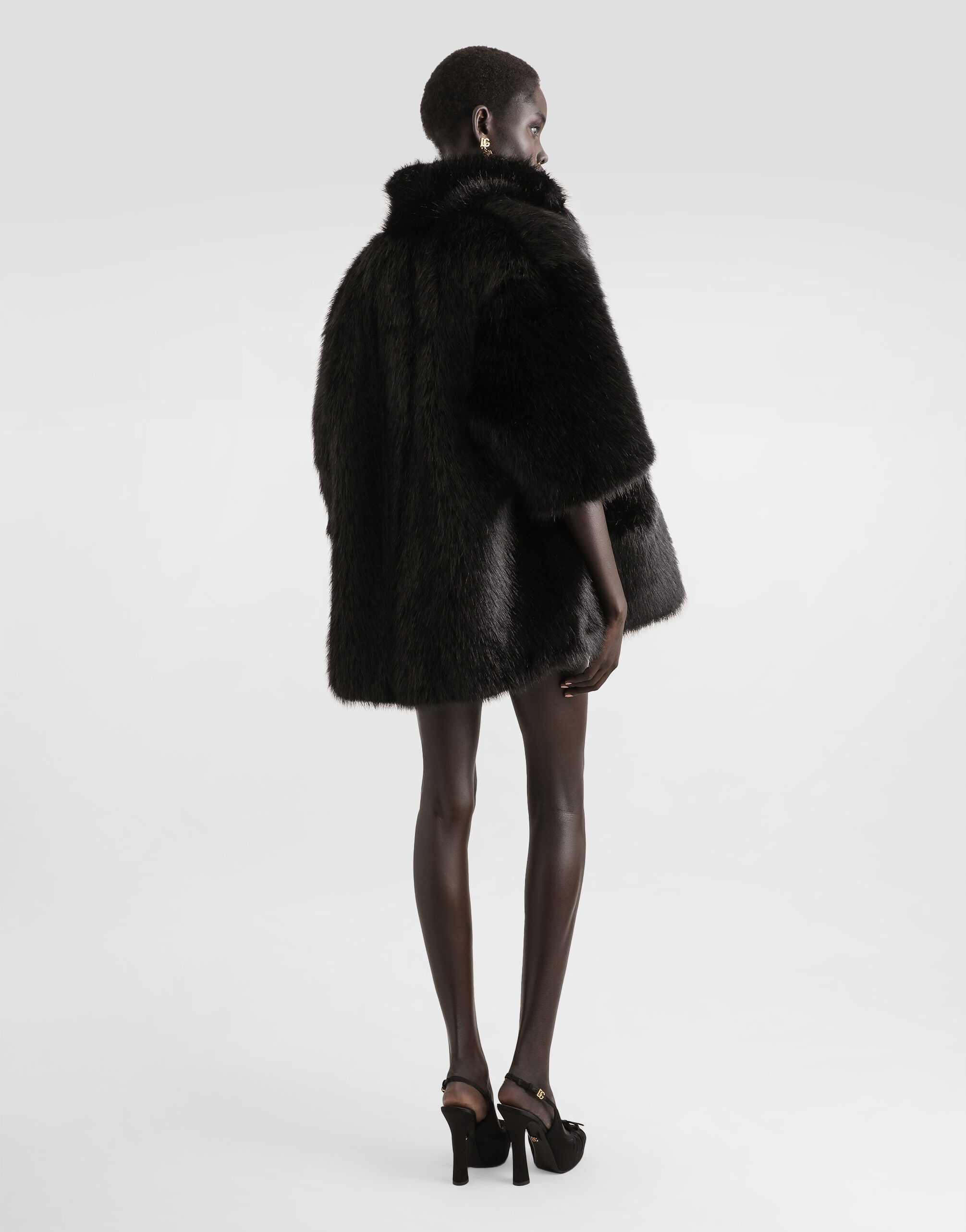 Faux fur jacket - 3