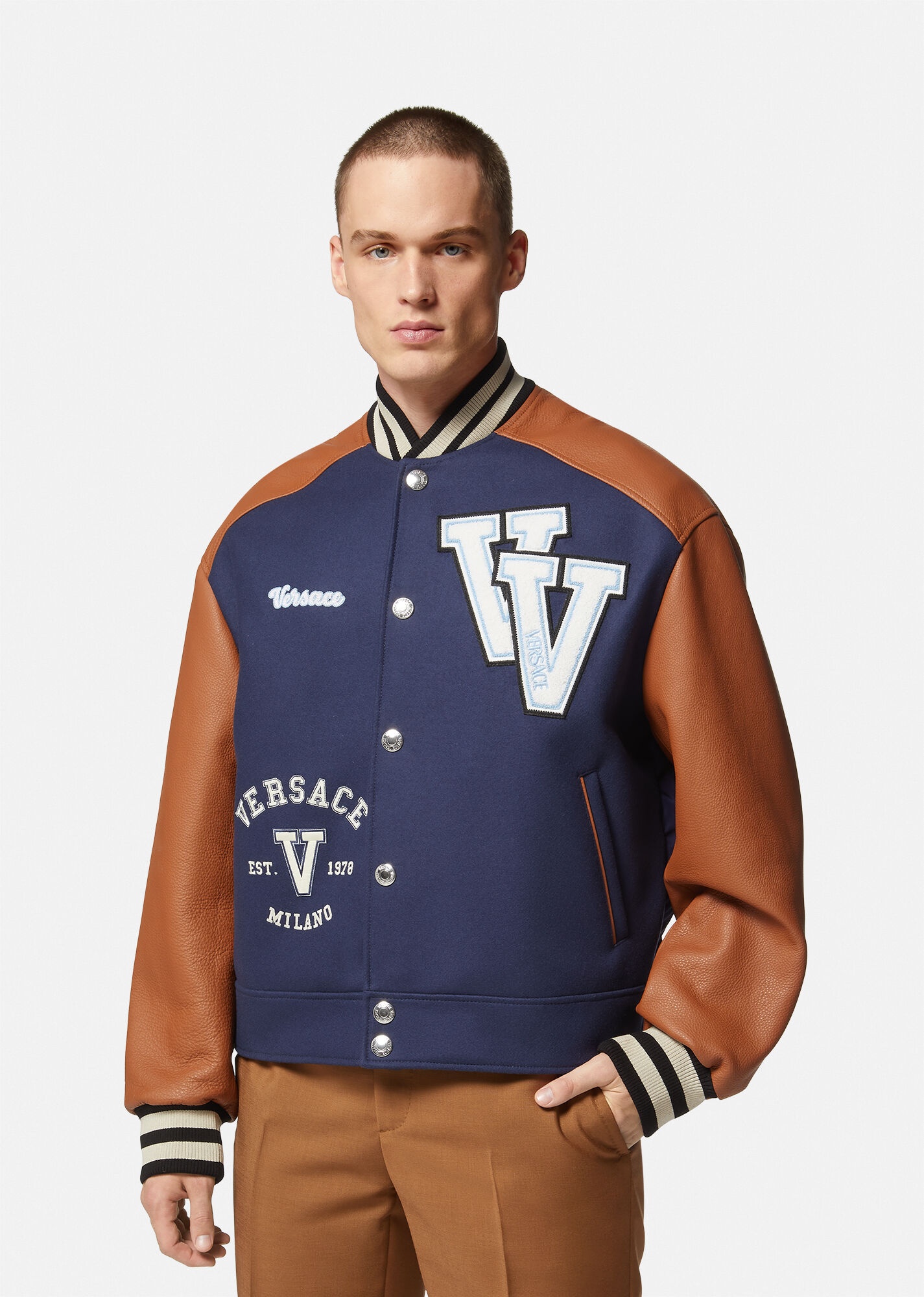 Varsity Logo Bomber Jacket - 3