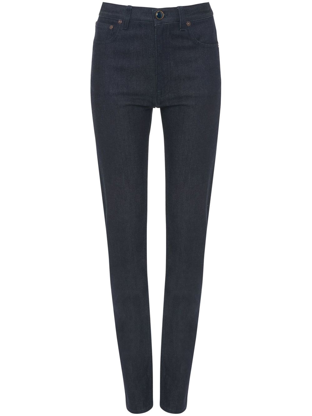 high-waisted skinny jeans - 1
