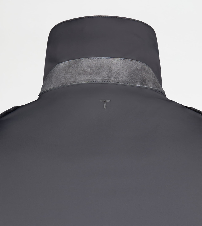 FIELD JACKET IN TECHNICAL FABRIC - GREY 8