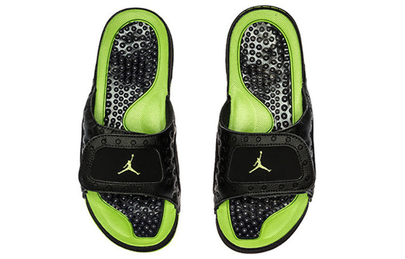 Jordan Jordan Hydro 13 Retro Slide 'Black Green' 684915-025 outlook