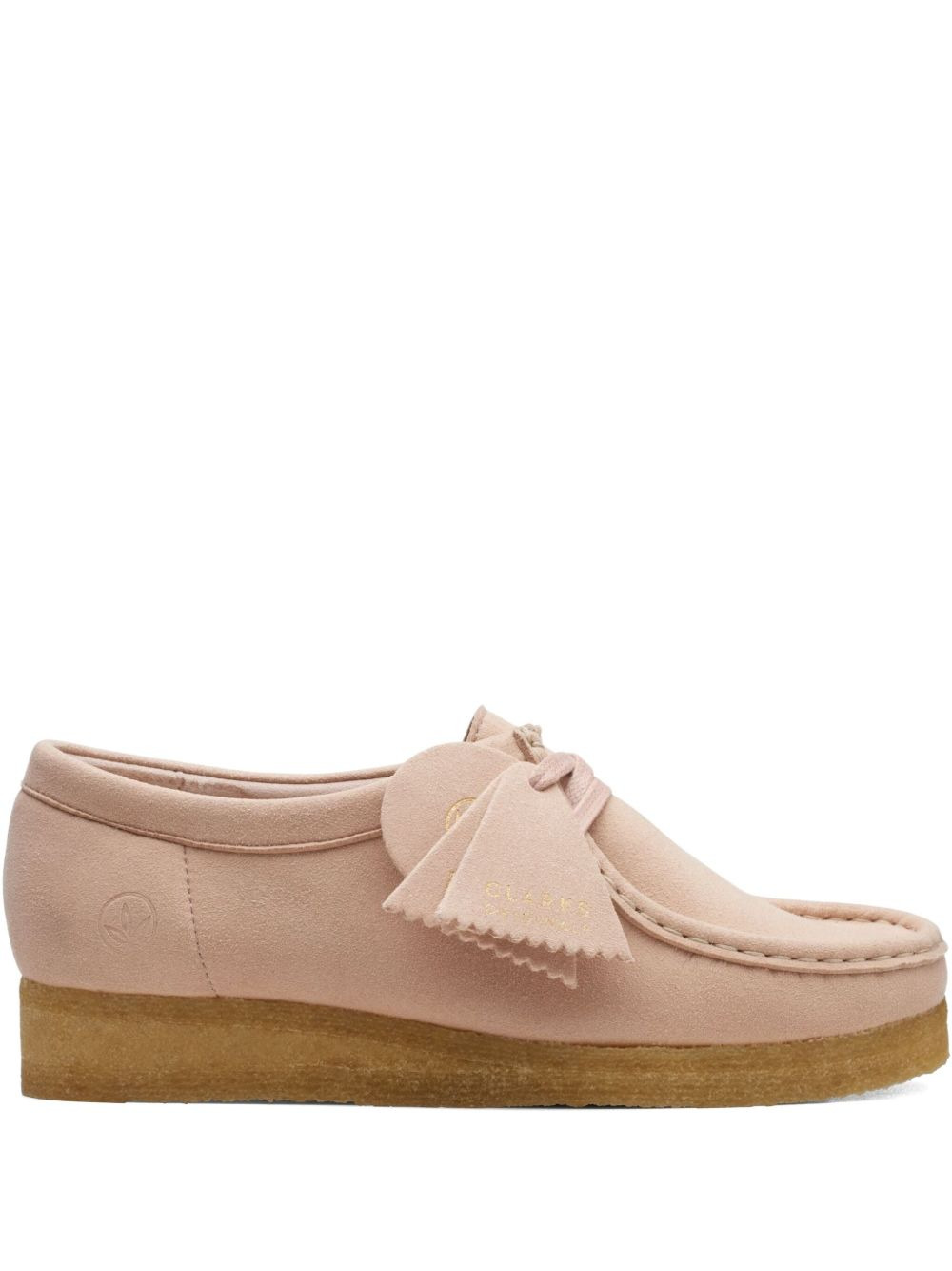 suede "Blush" derby shoes - 1