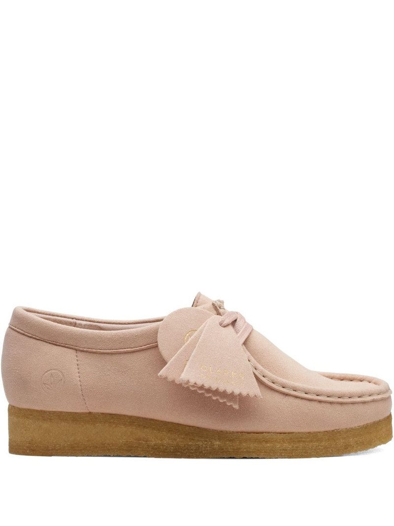 suede "Blush" derby shoes 1