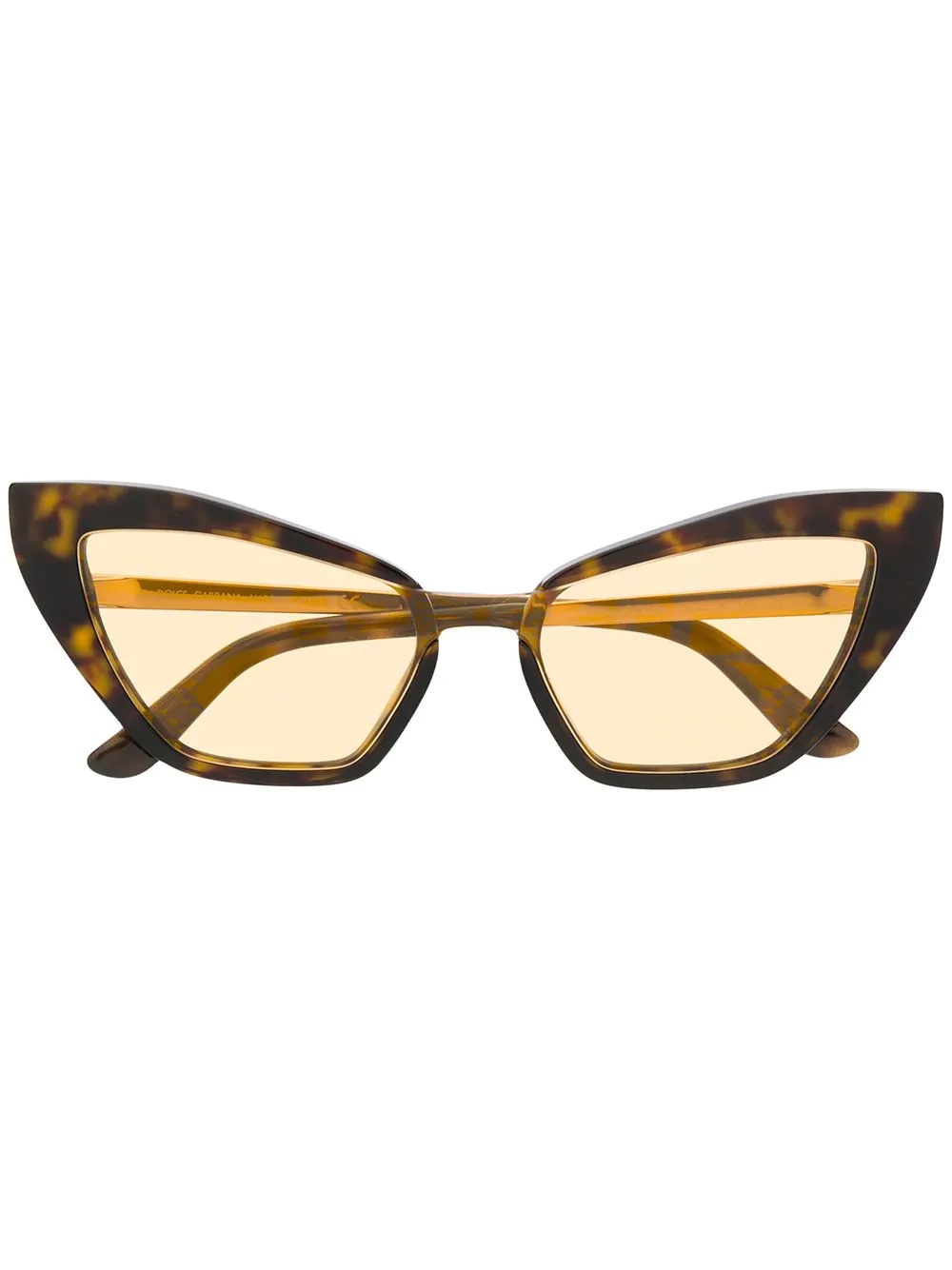 tortoiseshell cat eye sunglasses - 1