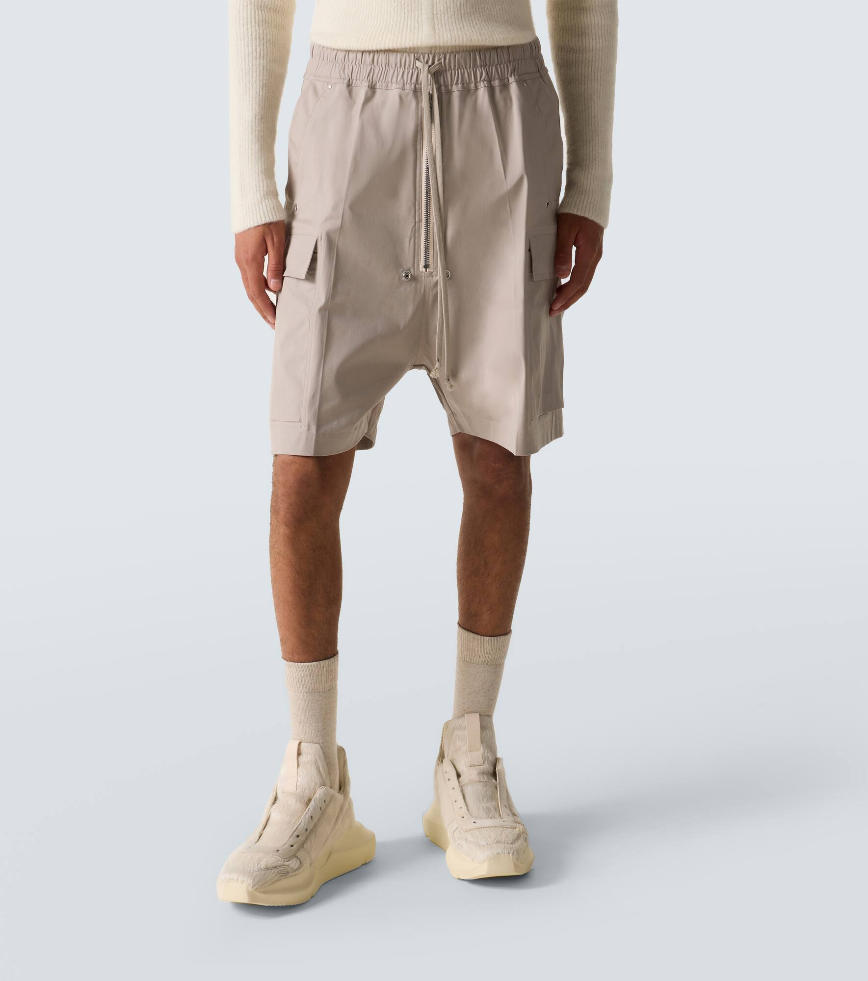 Cargobela cotton-blend cargo shorts - 3