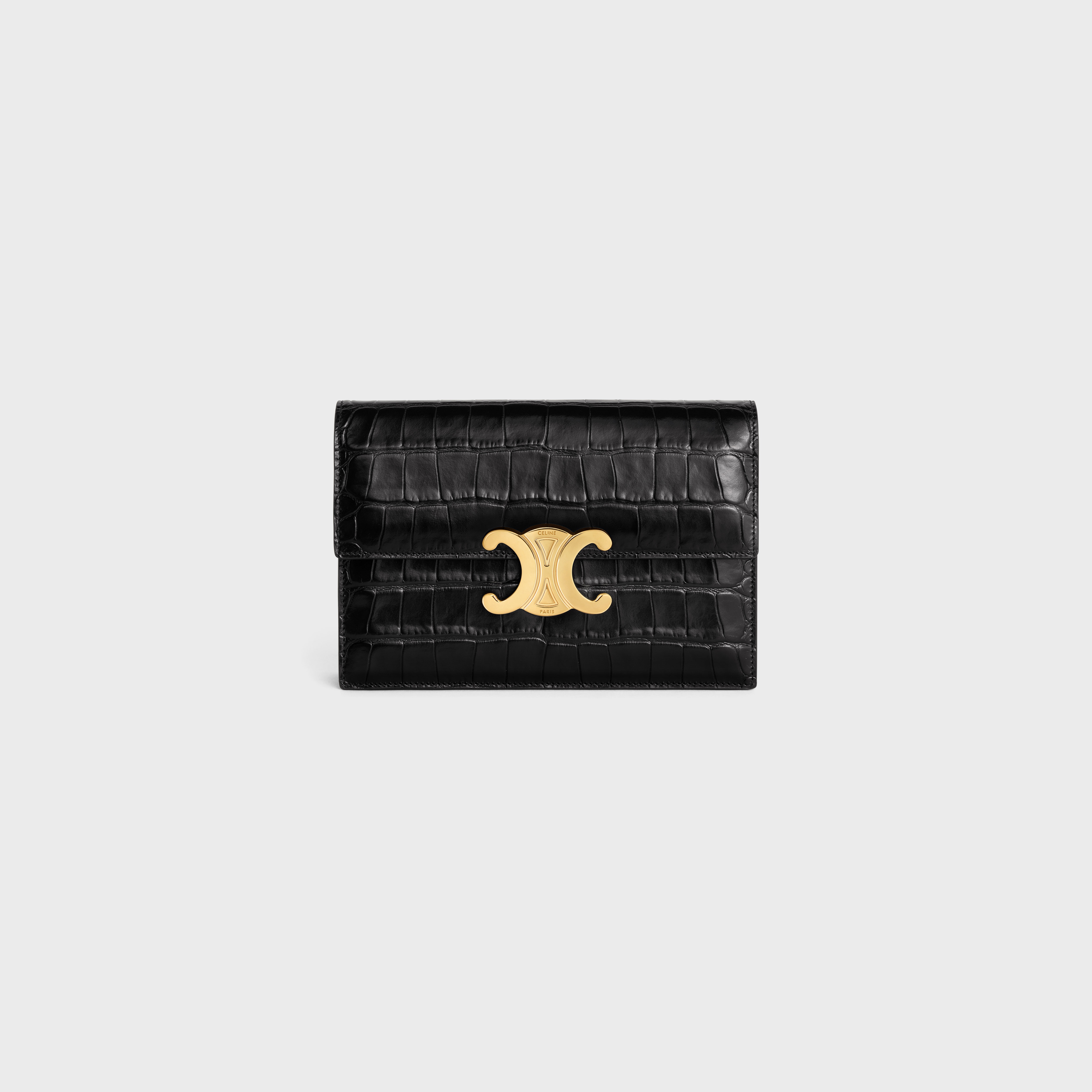 CLUTCH SOIR in NILOTICUS CROCODILE - 1