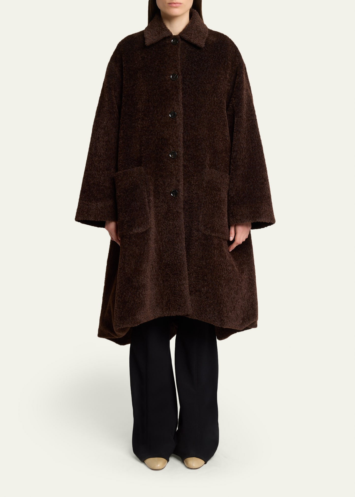 Verretta Alpaca-Blend Coat - 2