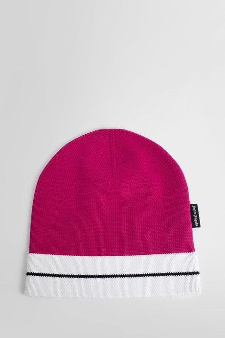 Palm angels women's fuchsia track beanie - 2