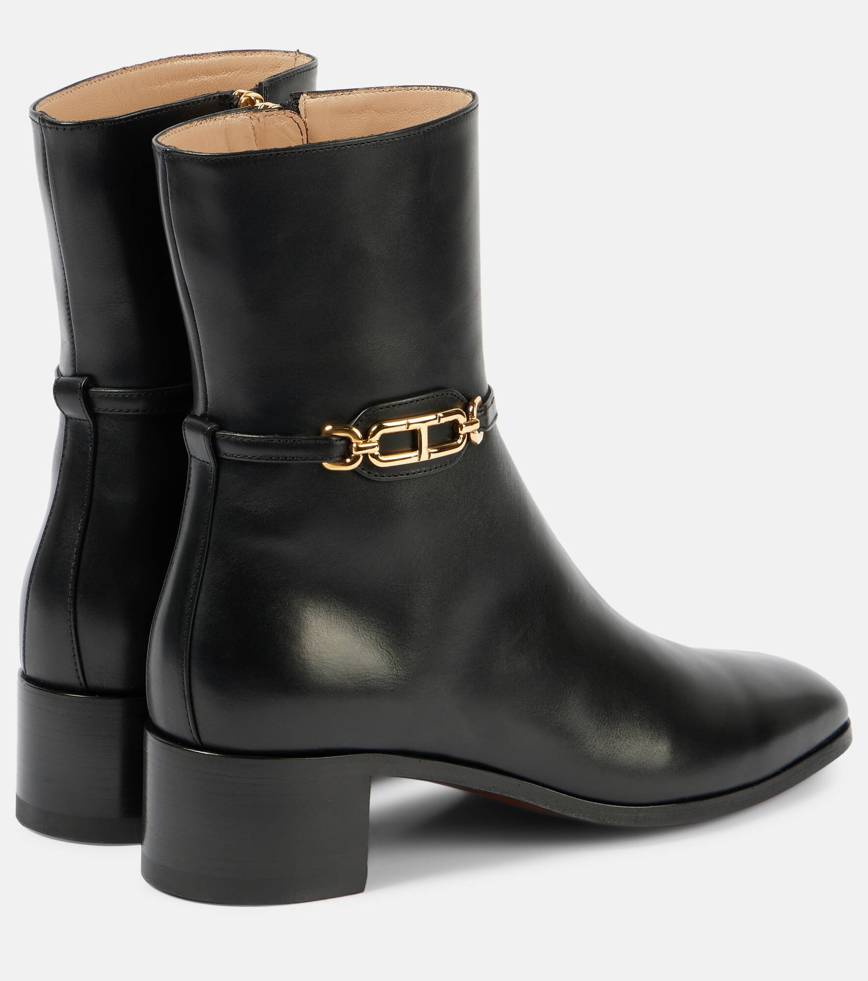 Whitney leather ankle boots - 3
