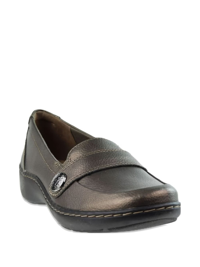 Clarks Originals Cora daisy strap-detail loafers outlook