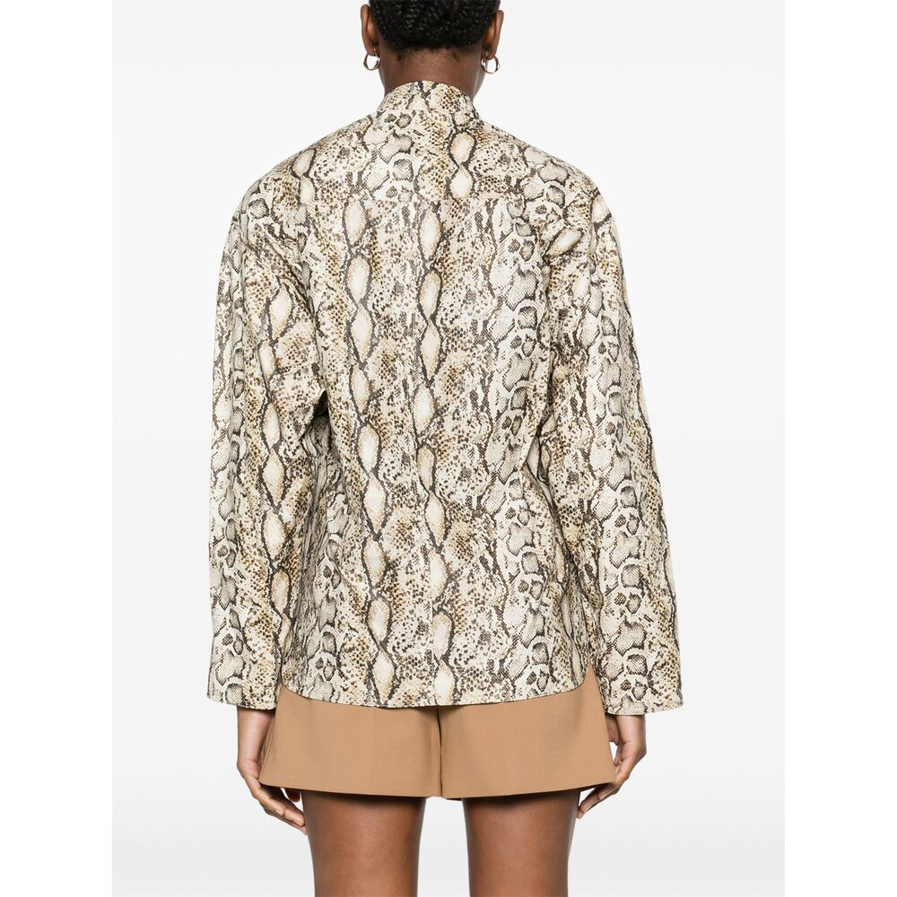 Isabel Marant Neutrals Jackets - Bomber Jackets Women - 4