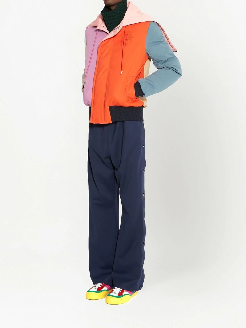 JW Anderson multi-panel zip-fastening jacket outlook