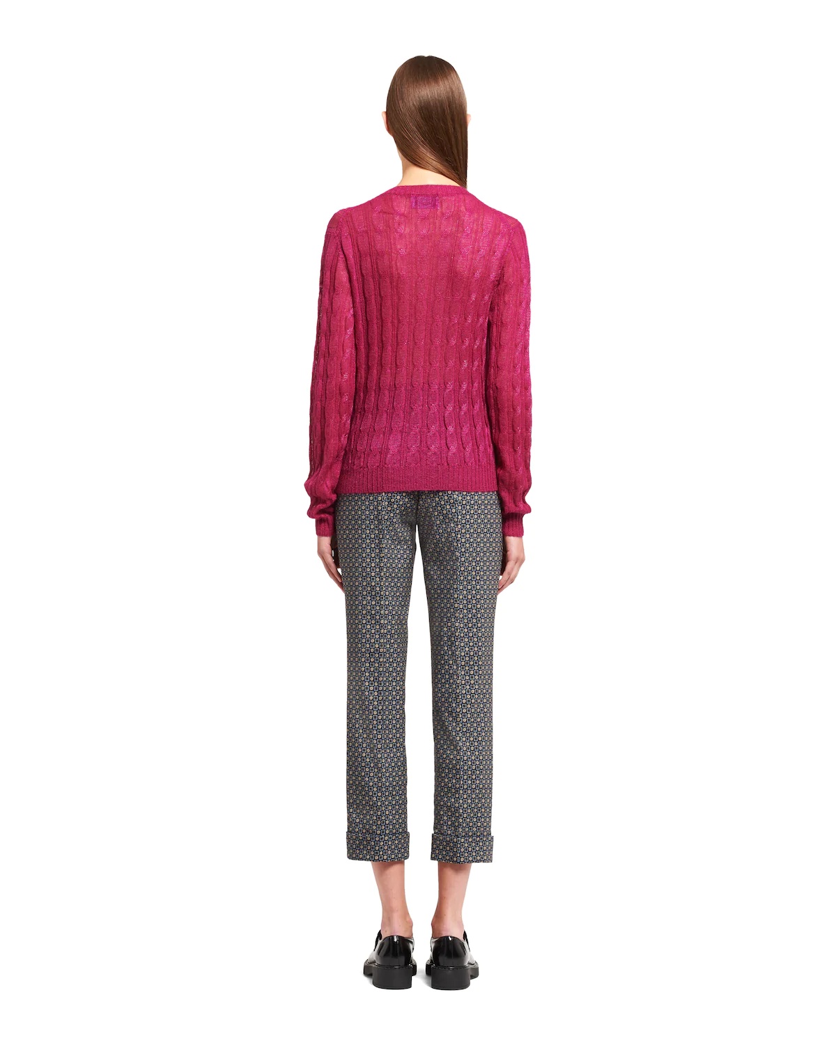 Mohair crew-neck sweater - 4