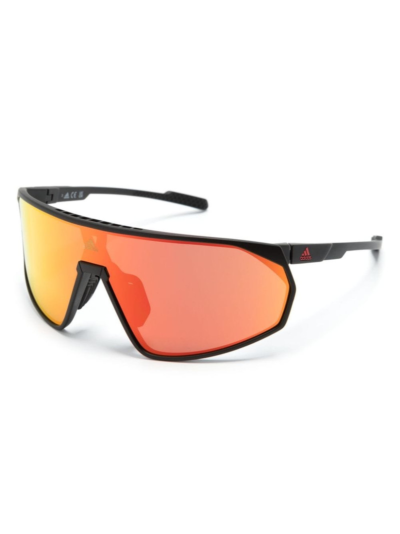 adidas shield-frame sunglasses outlook