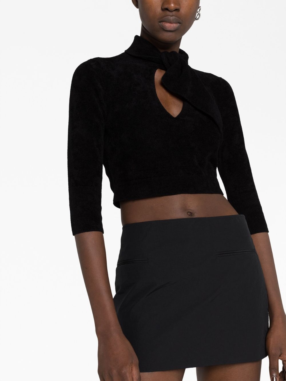 Catlin cut-out cropped jumper - 5