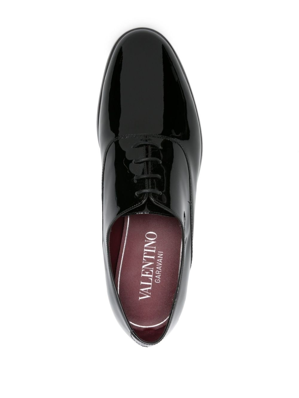 patent-leather Oxford shoes - 4
