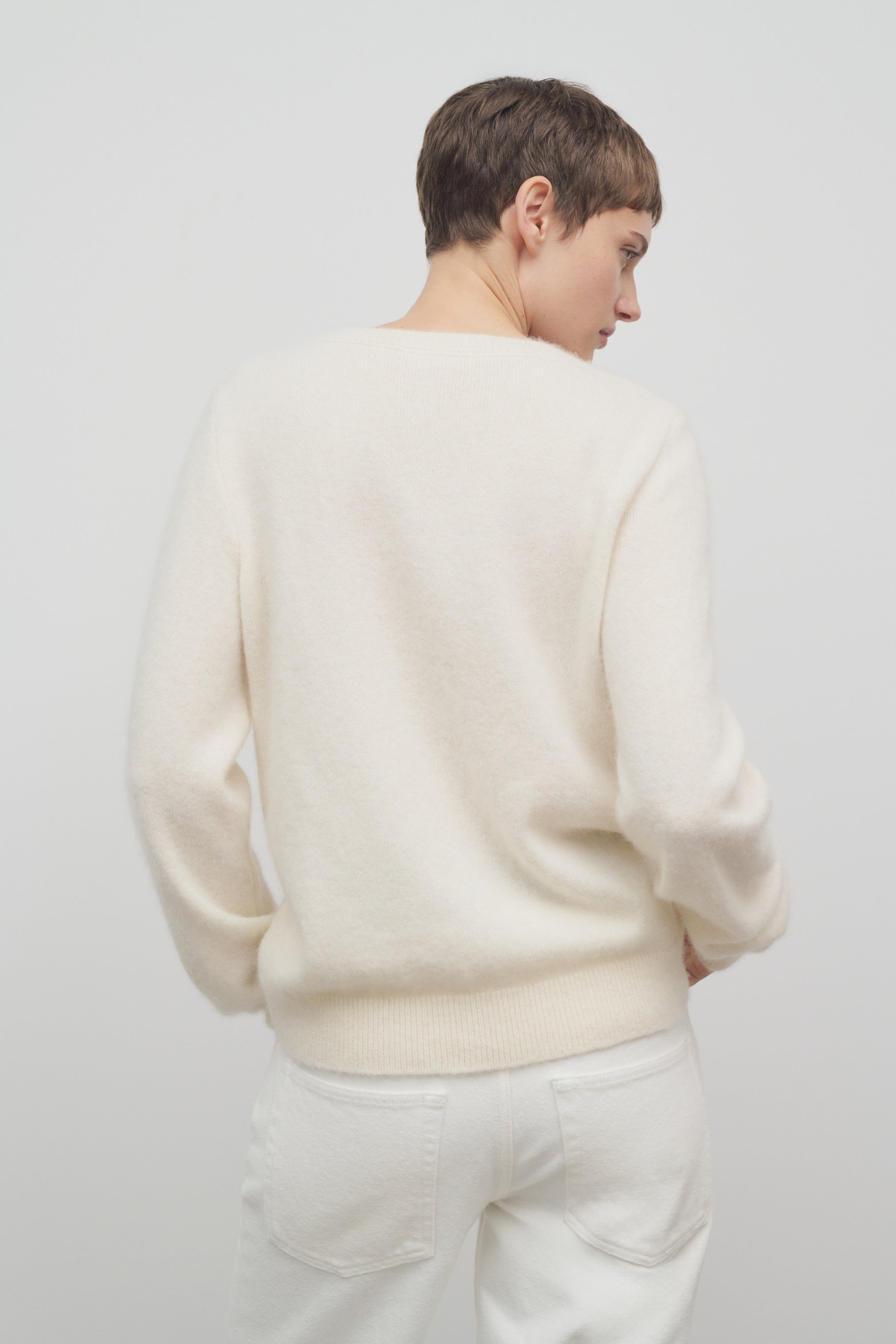Ilura Sweater in Silk and Cashmere - 5