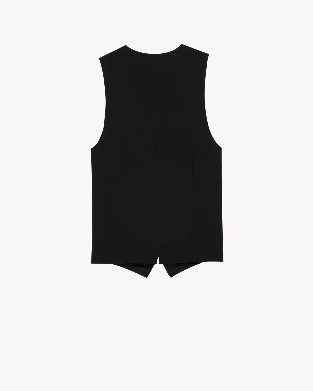 VEST IN SILK CREPE MUSLIN - 3