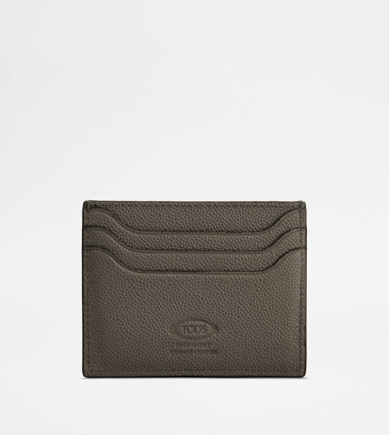 Tod's T-logo 가죽 카드 홀더 outlook