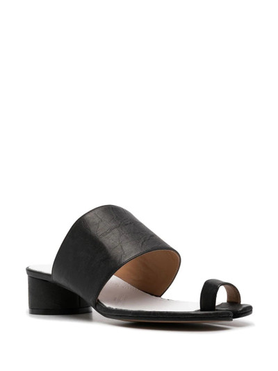 Maison Margiela open-toe leather sandals outlook