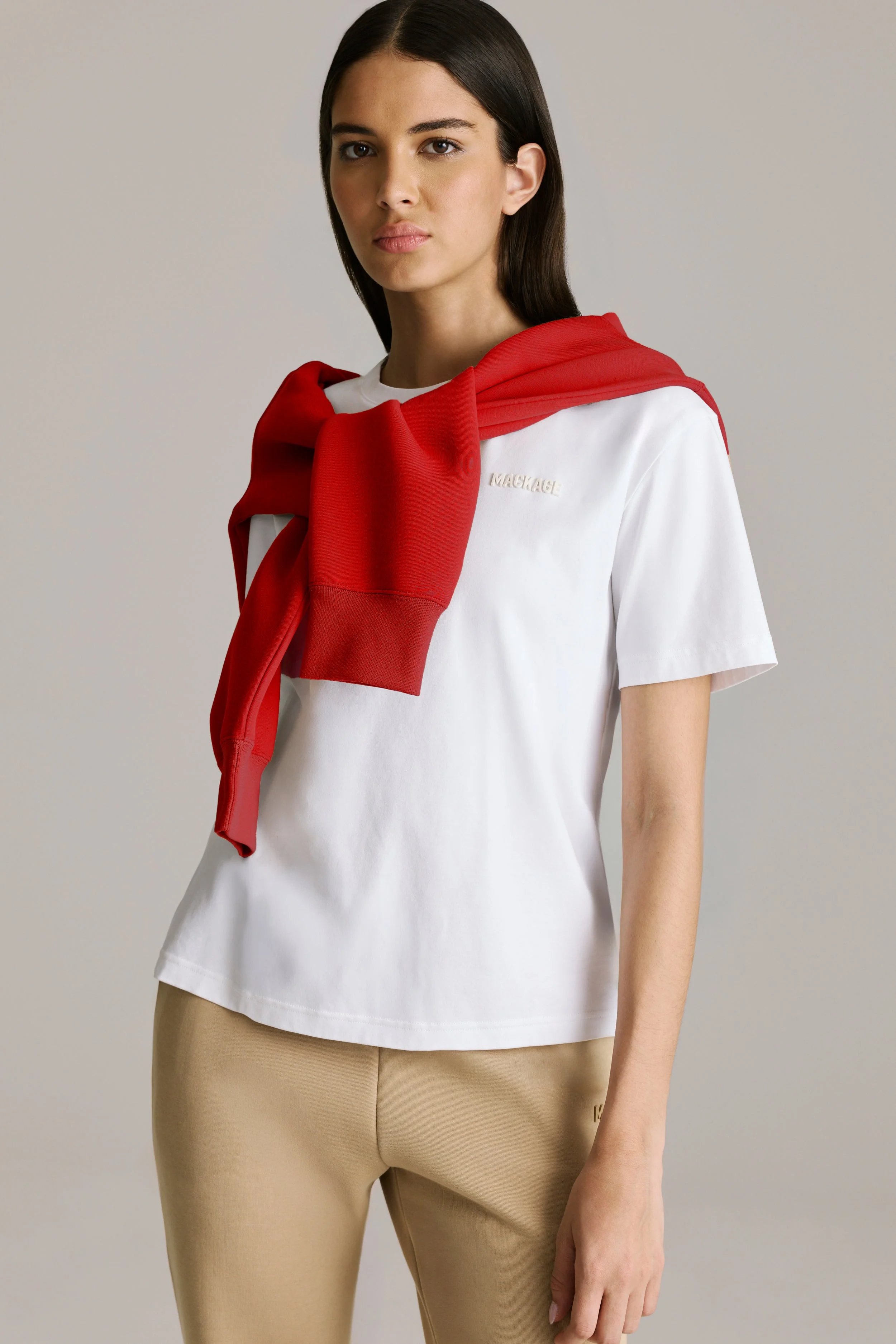 TEE-W T-shirt with Mackage silicone logo - 1