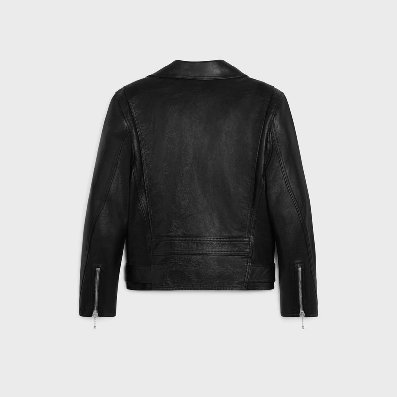 CELINE biker jacket with cabochons in calfskin outlook