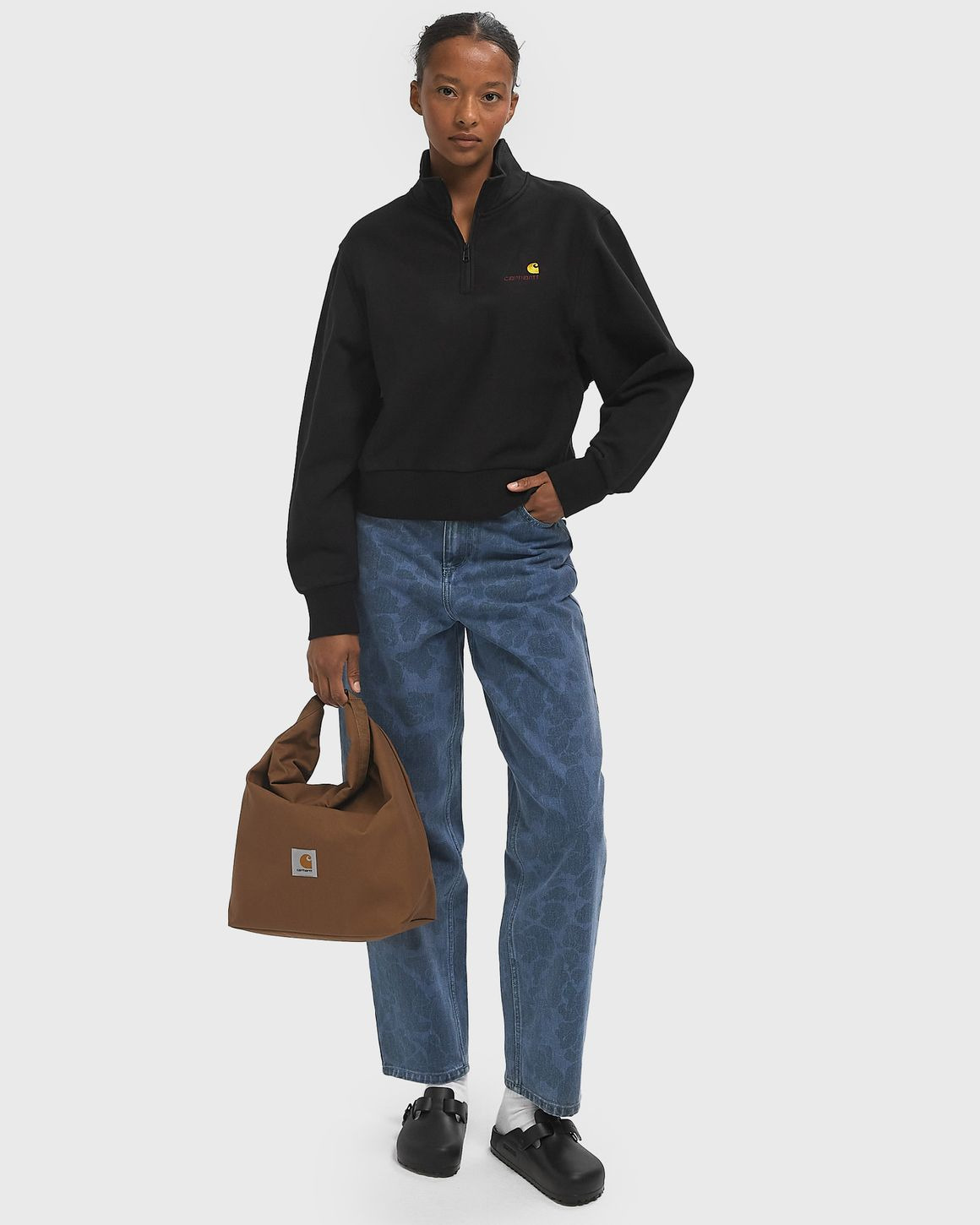 WMNS American Scr. High Neck Swt - 2