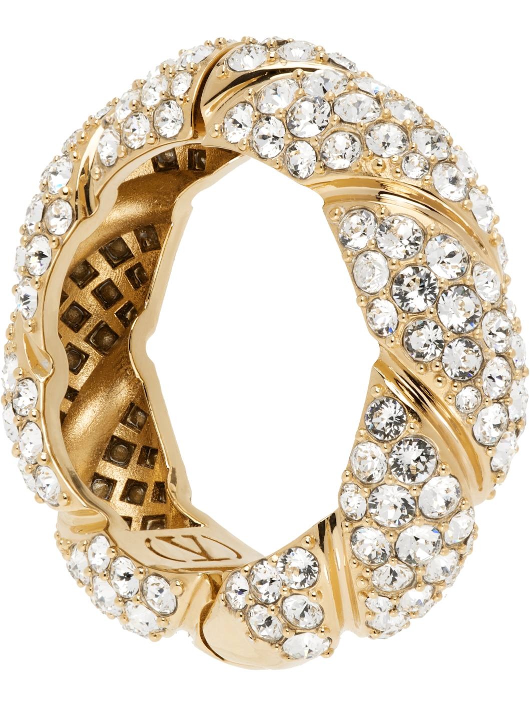Small Big Mono Clip-on Single Earring - 2