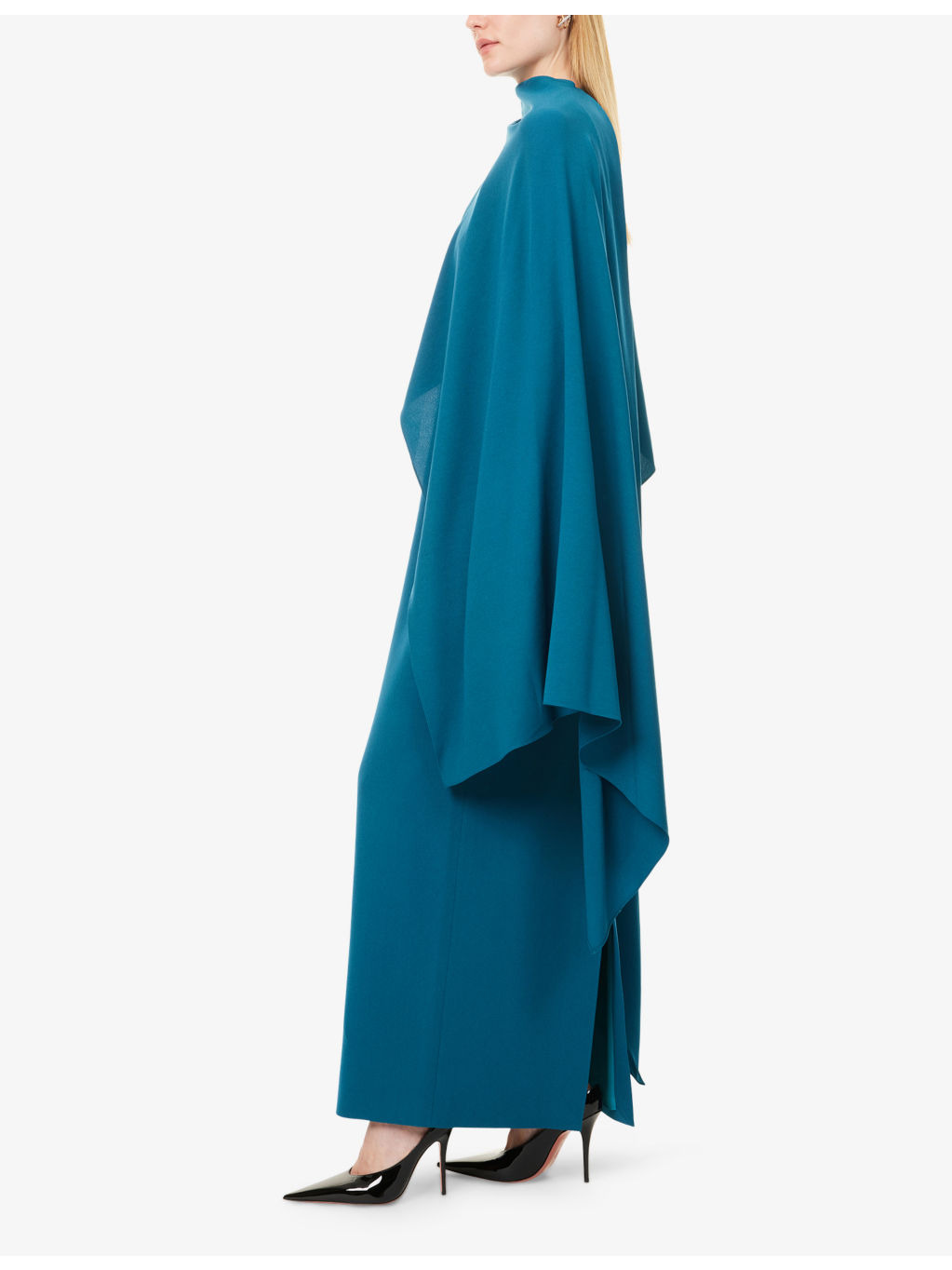 Deena Cape Woven Maxi Dress - 3