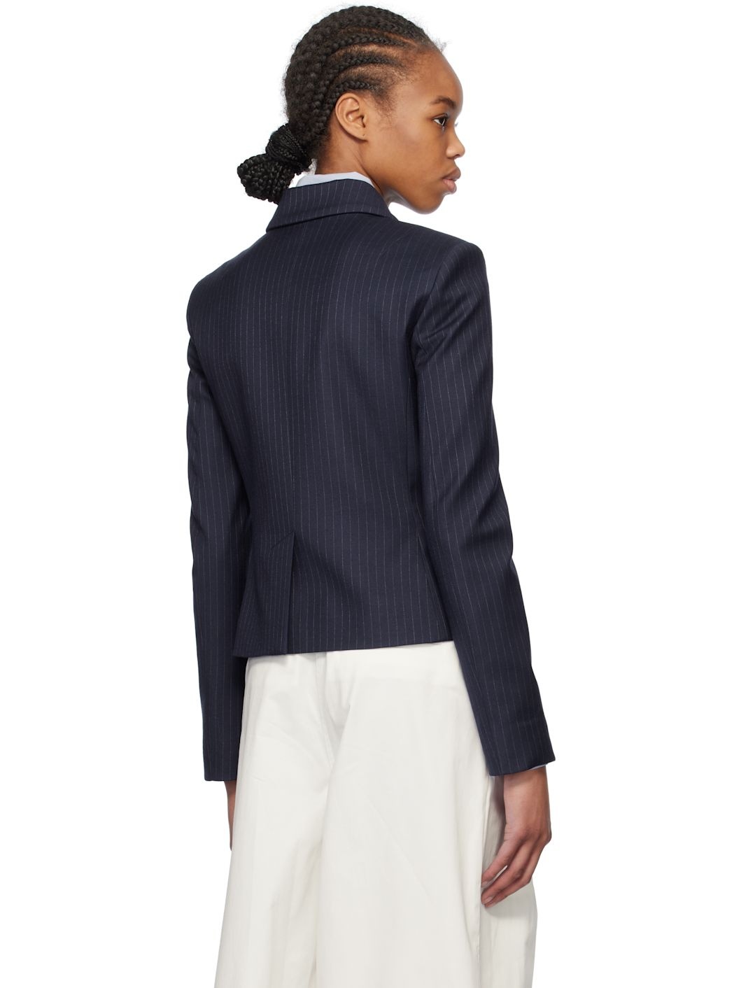 Navy Denver Mini Blazer - 3