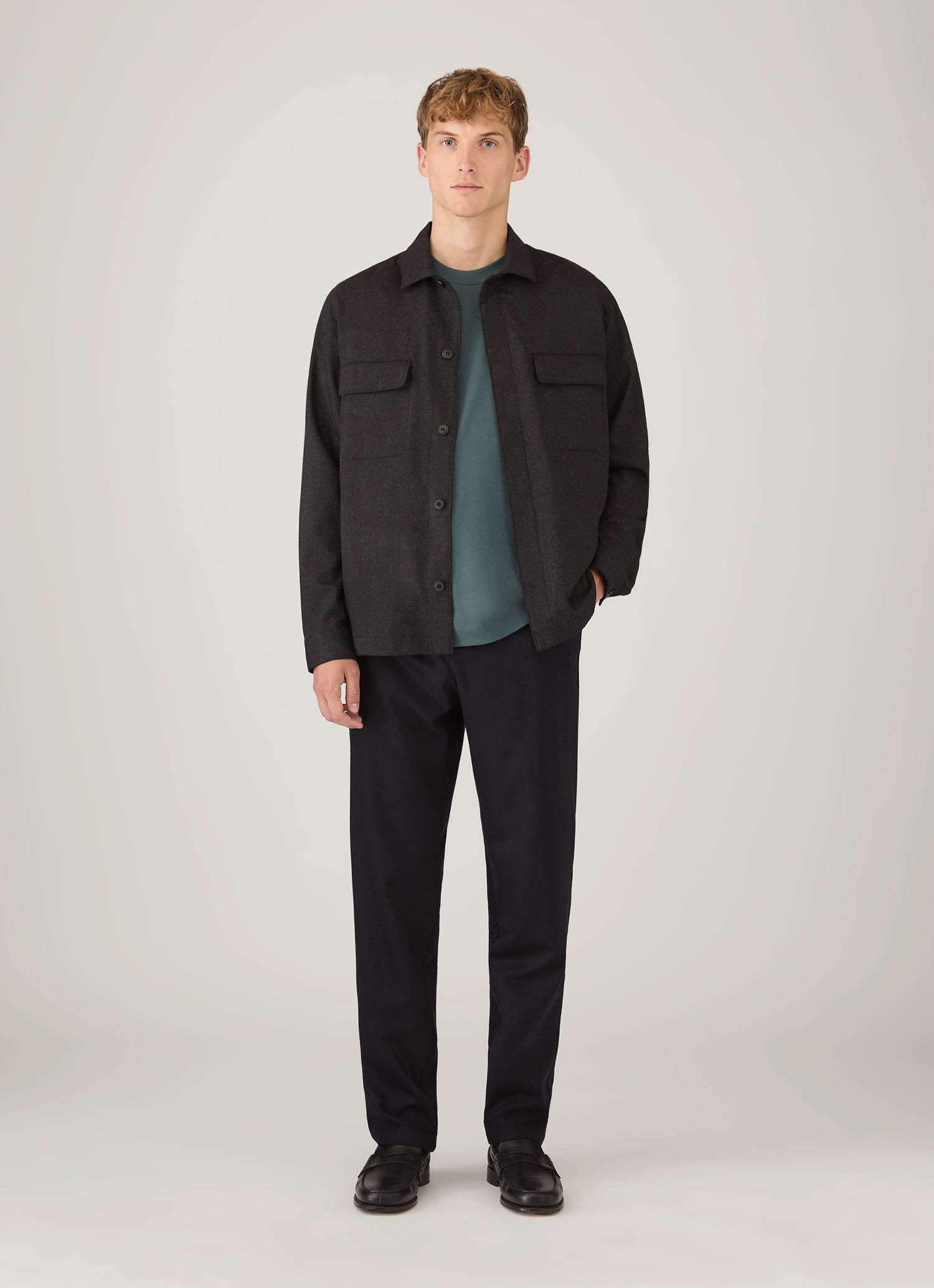 Relaxed Fit Heavyweight T‑shirt - 3