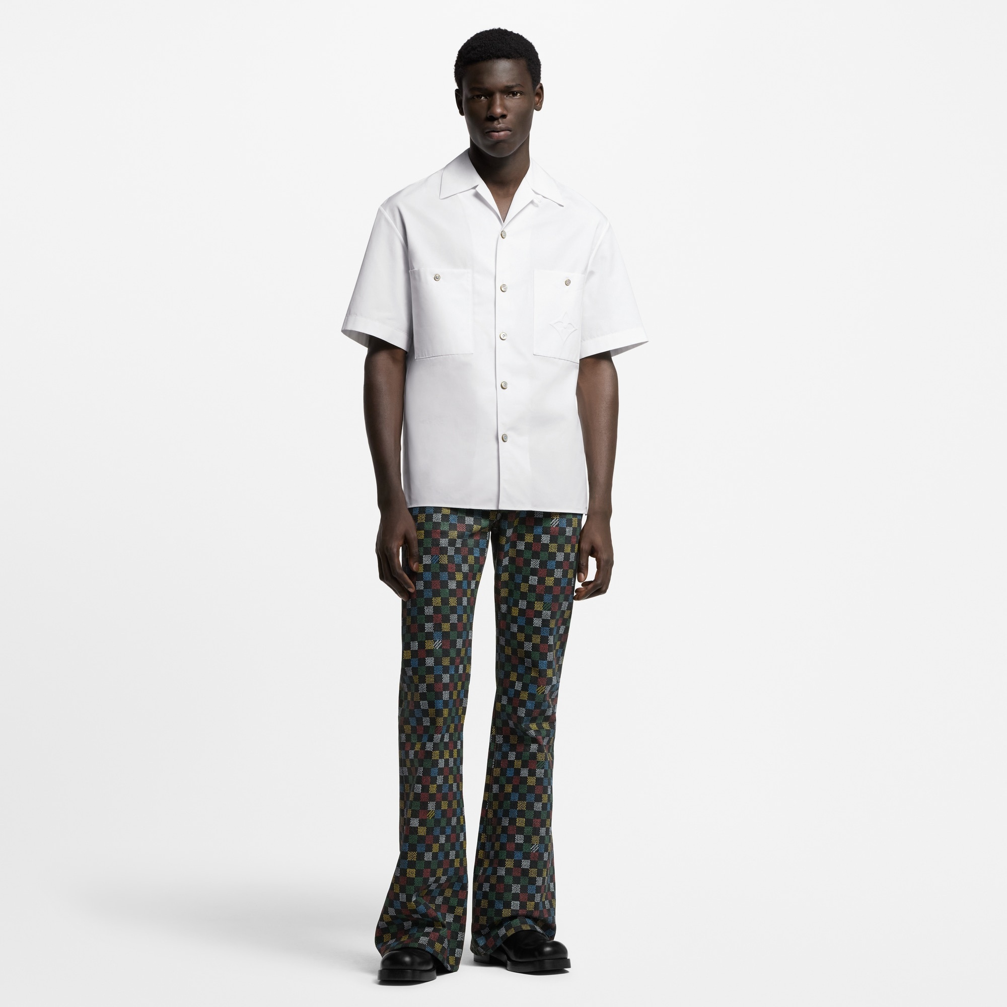 Signature Short-Sleeved Cotton Shirt - 4