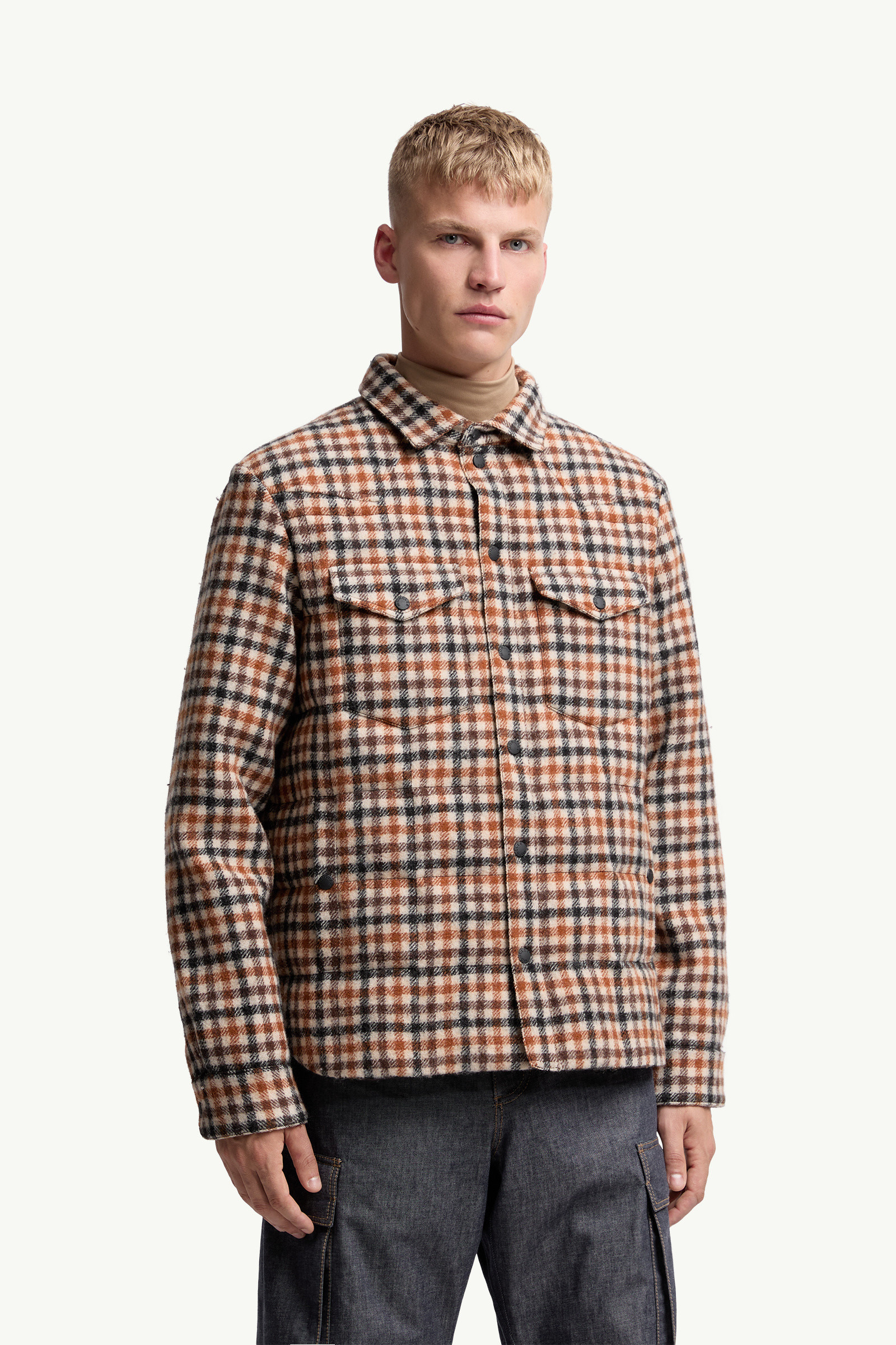Gelt Wool Down Shirt Jacket - 3