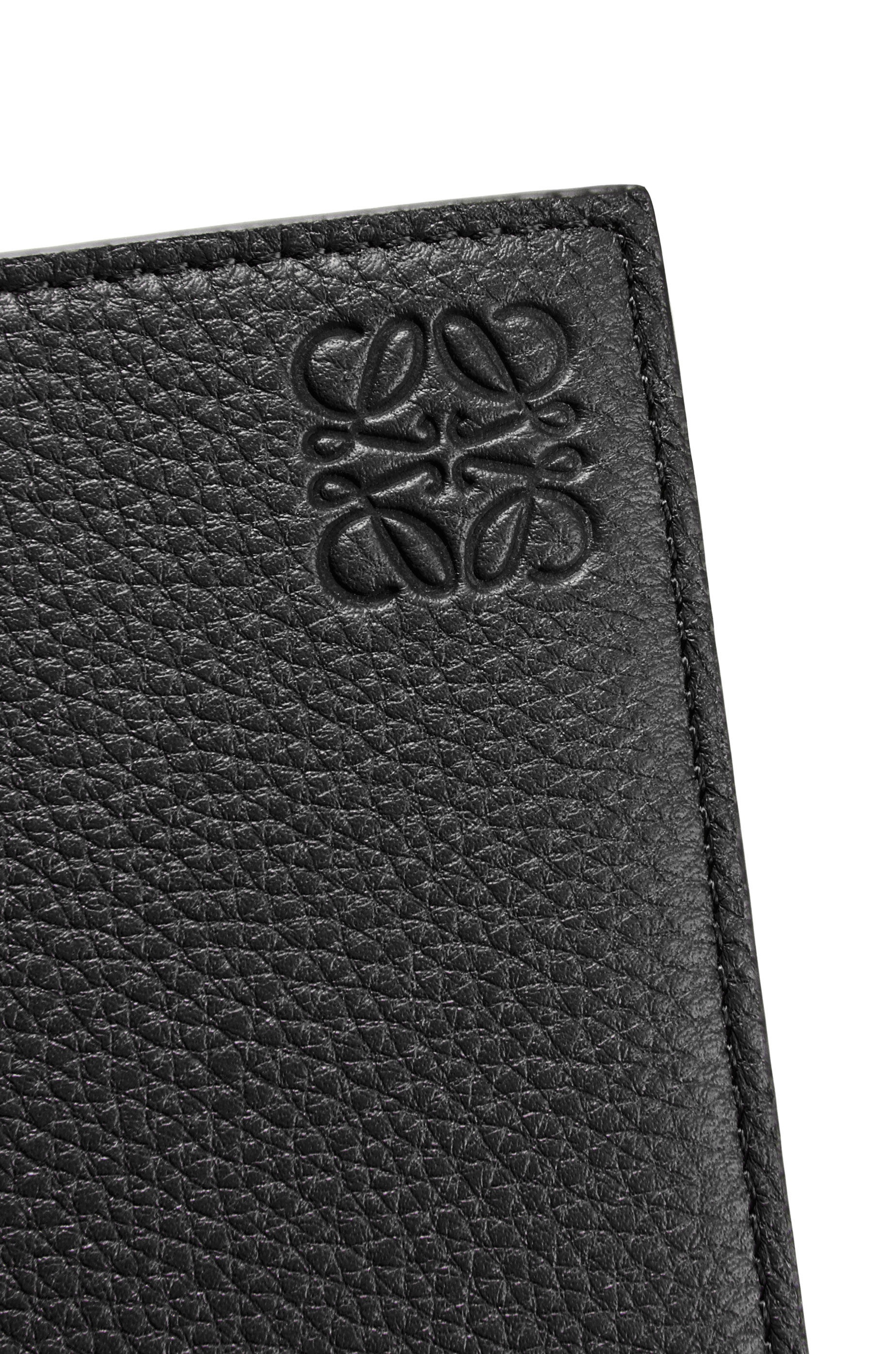 Bifold coin wallet in soft grained calfskin - 4