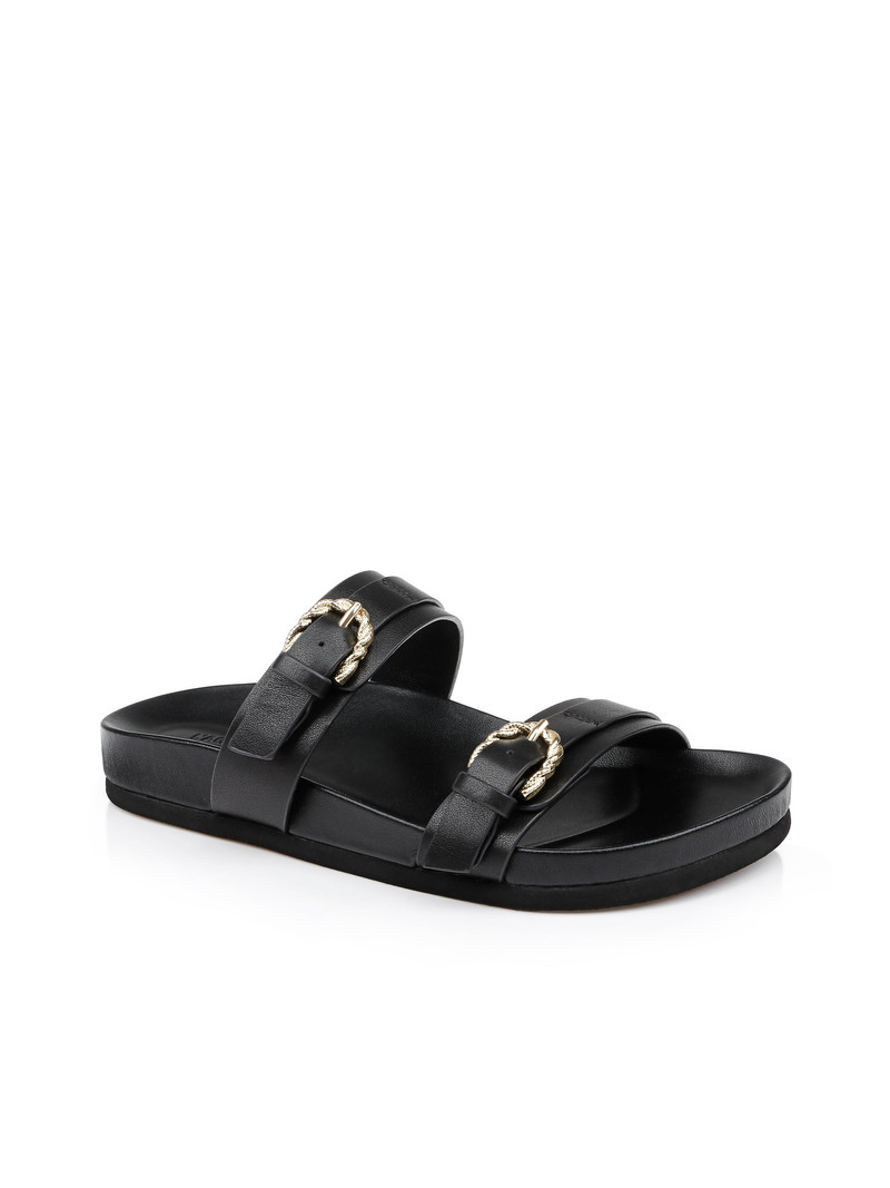 L'AGENCE Gaelle Buckle Slide outlook