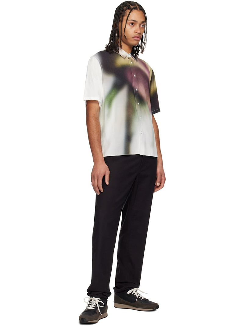 rag & bone Black Standard Flannel Chino Trousers outlook