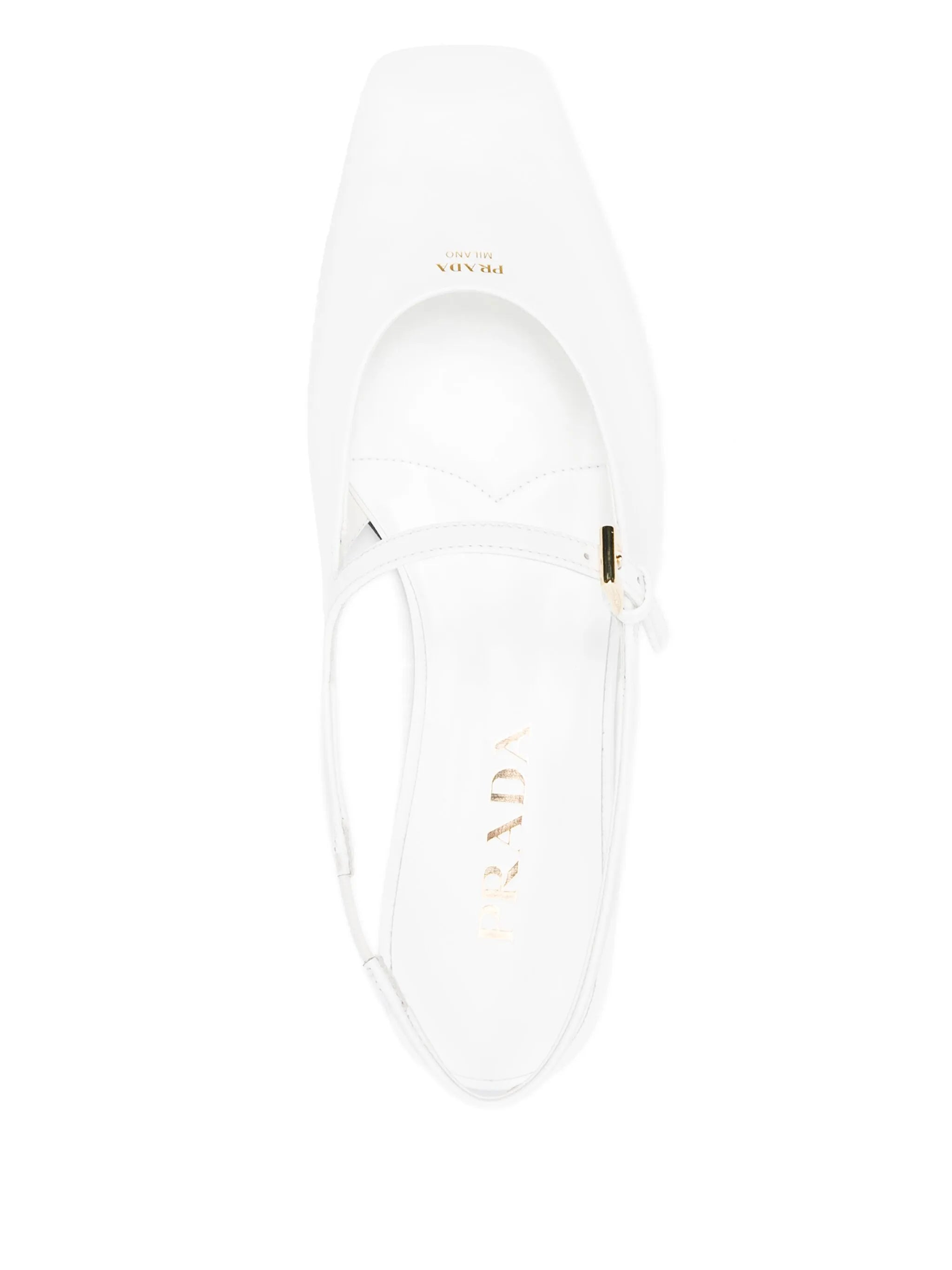 Leather Slingback Ballet Flats - 4
