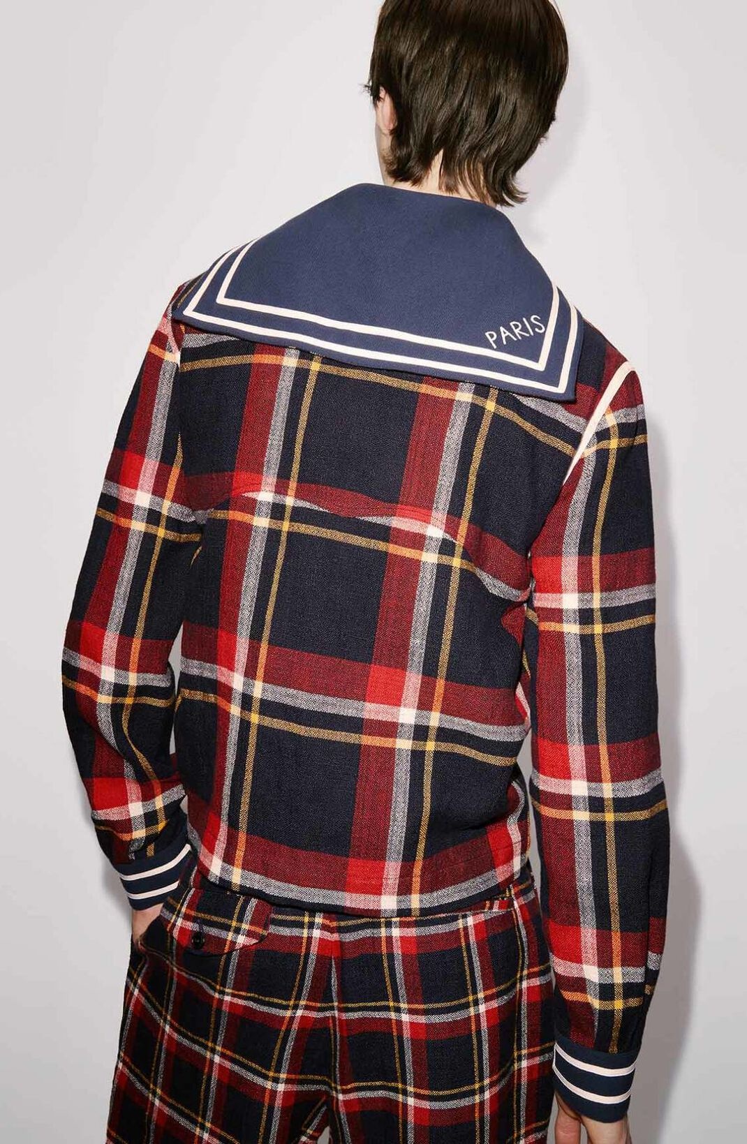 'KENZO Sailor' checked shirt jacket - 6