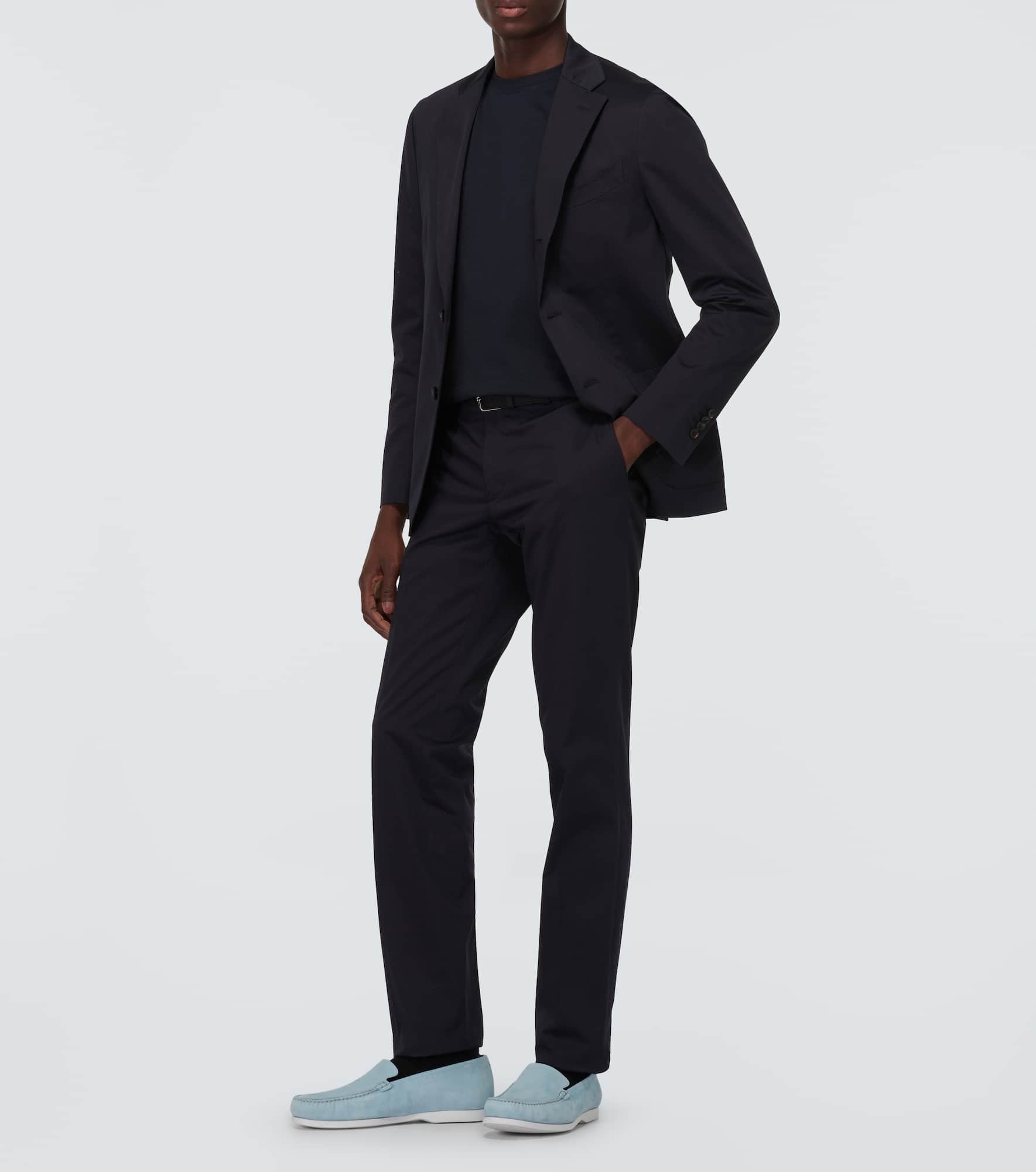 Monaco suede loafers - 2